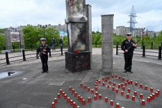 Митинг памяти состоялся в Мурманске